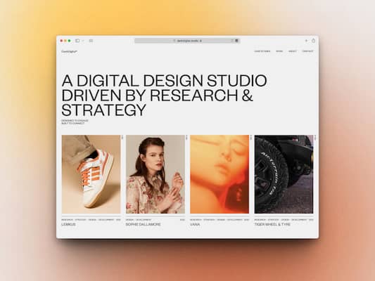 Safari browser mockup with beautiful shadow and custom background