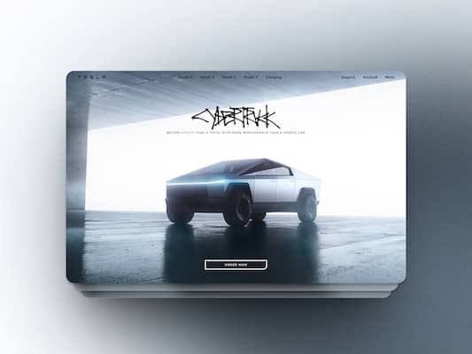 Social media post with magic background